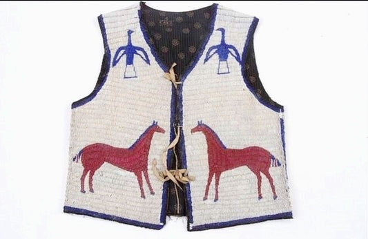 native American beaded vest