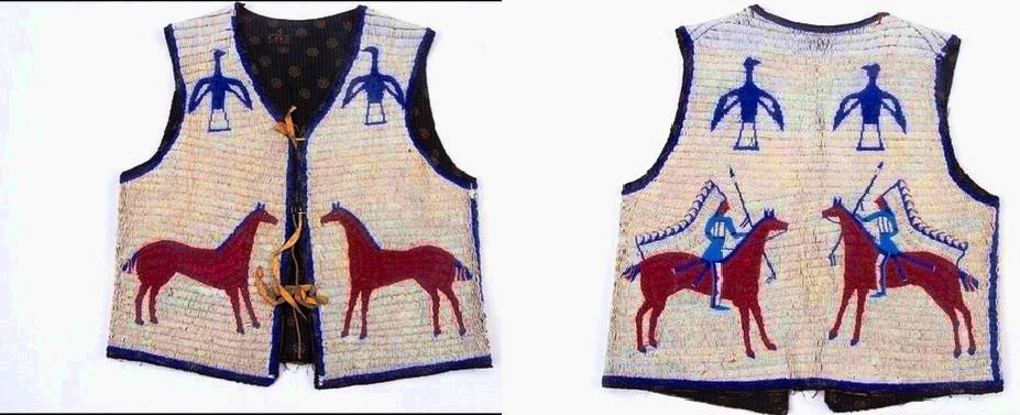 native American beaded vest