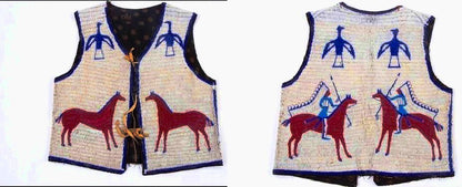 native American beaded vest