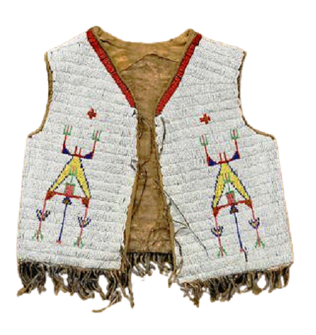 native American beaded vest