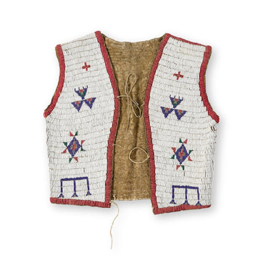 native American beaded vest