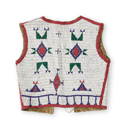 native American beaded vest