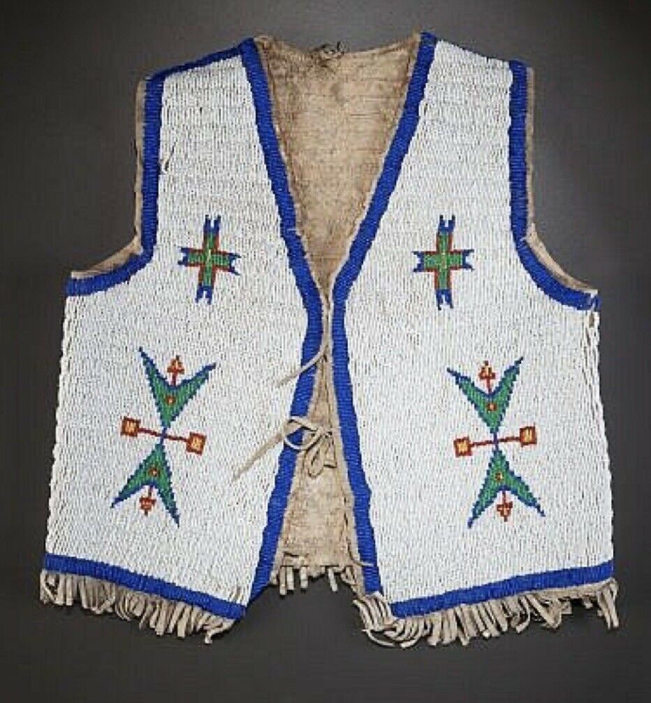 native American beaded vest