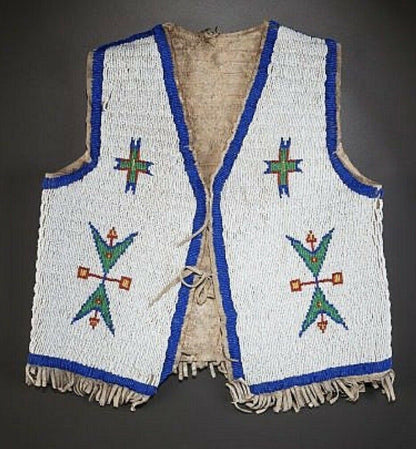 native American beaded vest