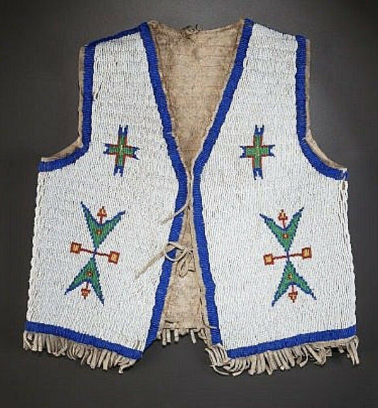 native American beaded vest