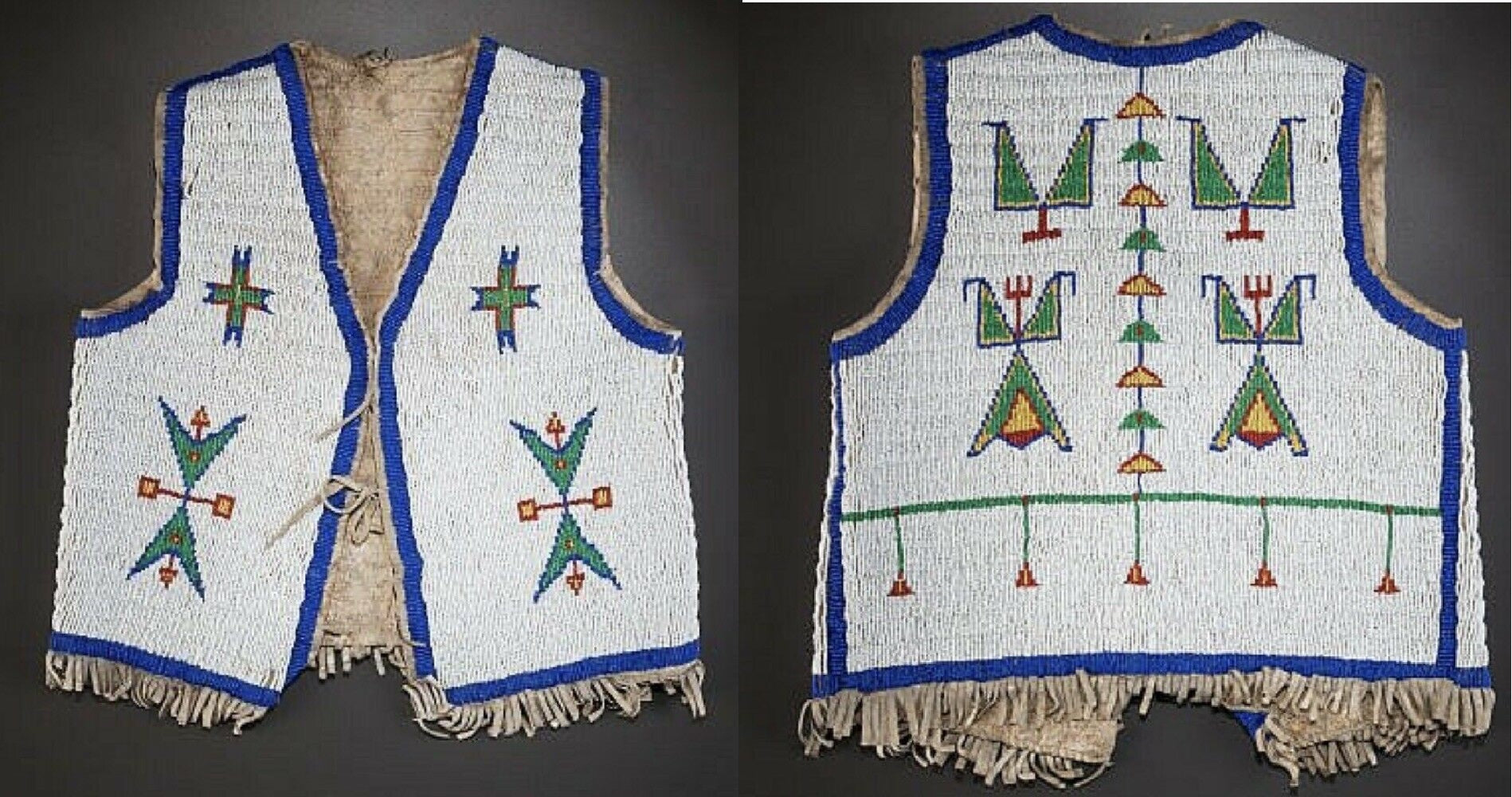 native American beaded vest