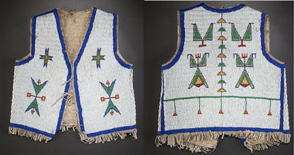 native American beaded vest