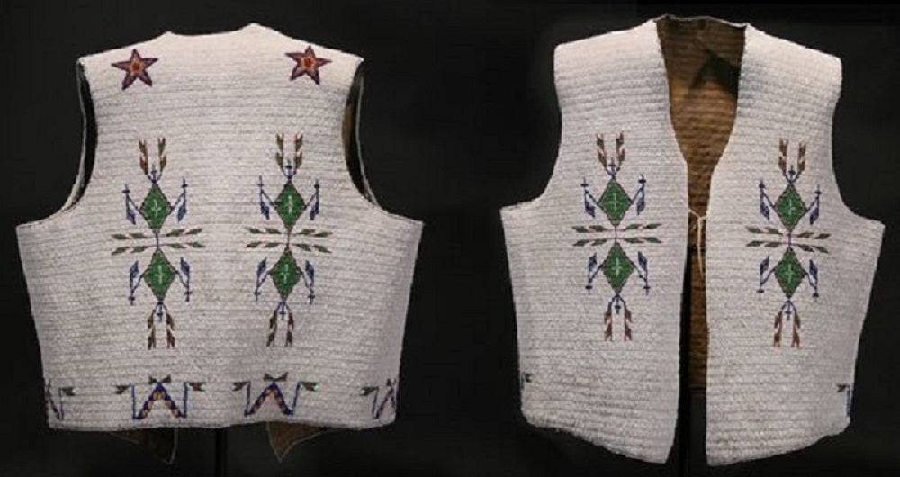 native American beaded vest