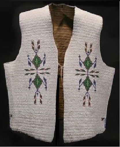 native American beaded vest