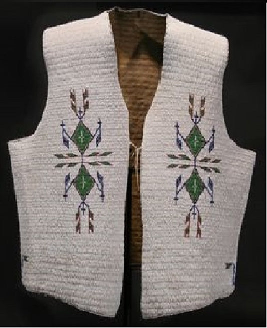 native American beaded vest