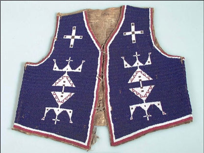 native American beaded vest