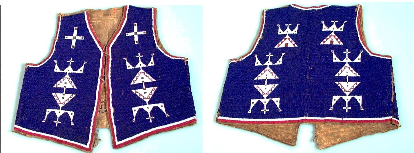 native American beaded vest
