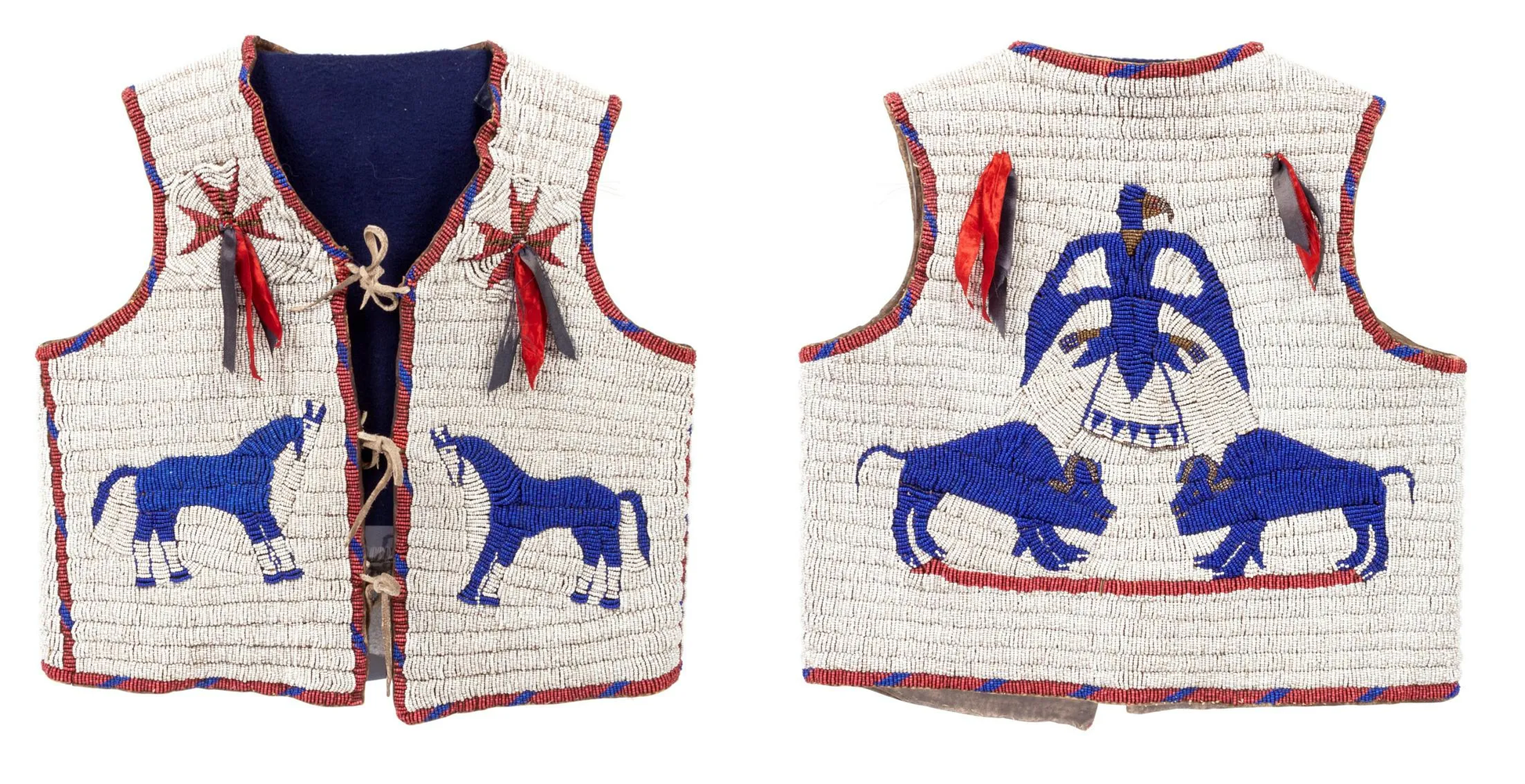 native American beaded vest
