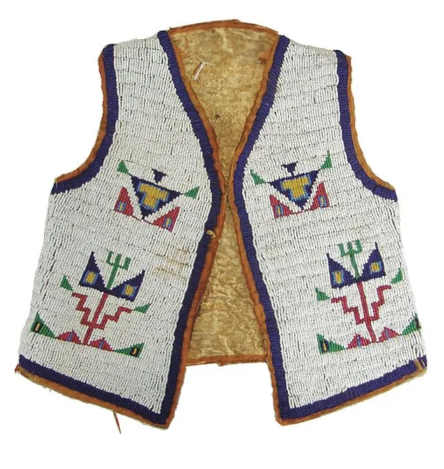 native American beaded vest