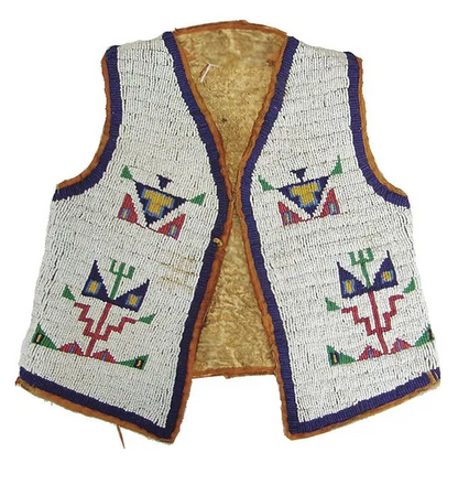 native American beaded vest