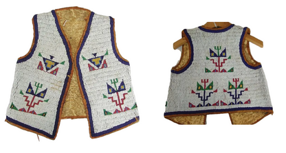native American beaded vest