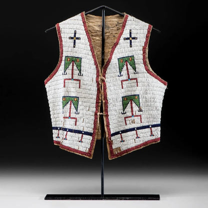 native American beaded vest
