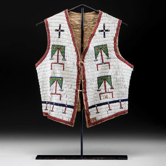 native American beaded vest