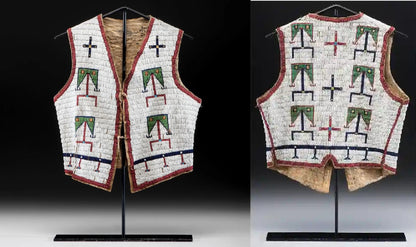 native American beaded vest