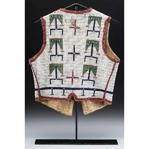 native American beaded vest