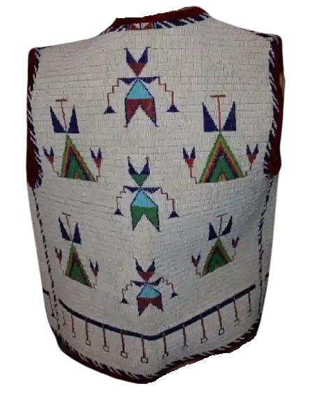 native American beaded vest
