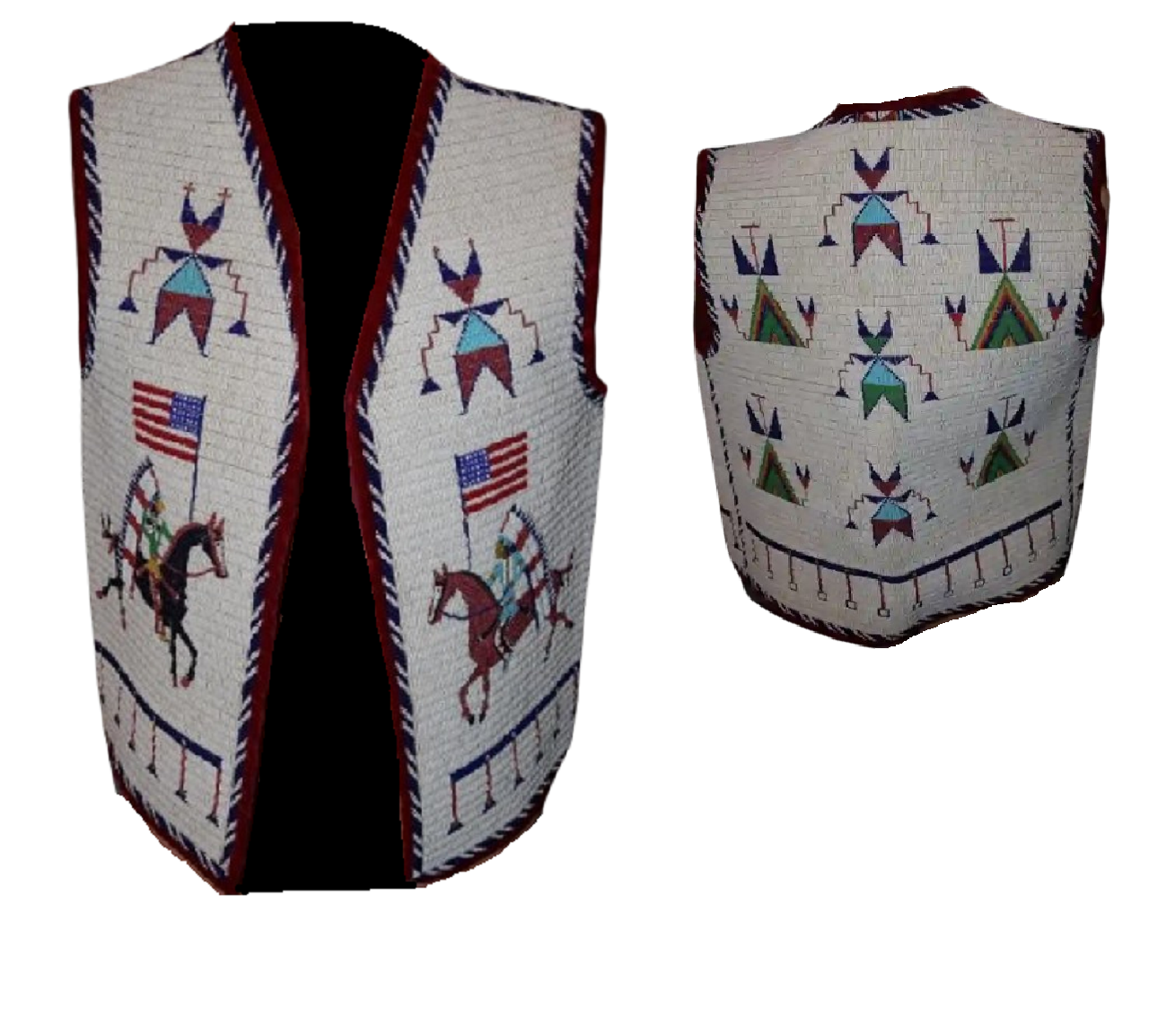 native American beaded vest