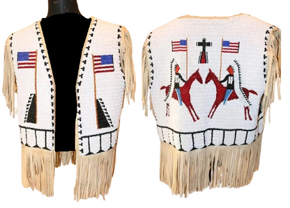 native American beaded vest