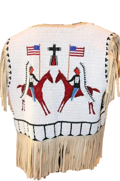 native American beaded vest