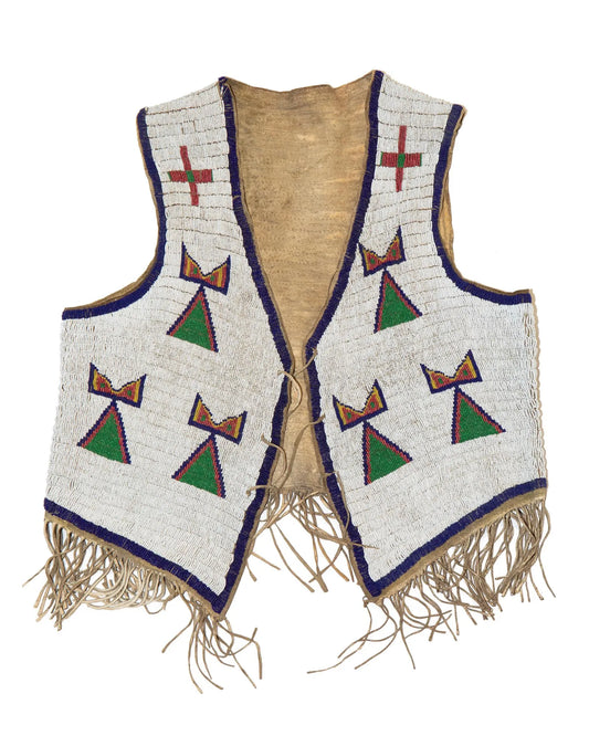 native American beaded vest