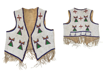 native American beaded vest