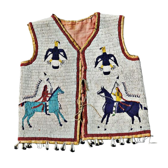 native American beaded vest