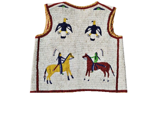 native American beaded vest