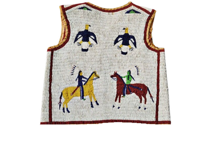 native American beaded vest