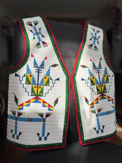 native American beaded vest