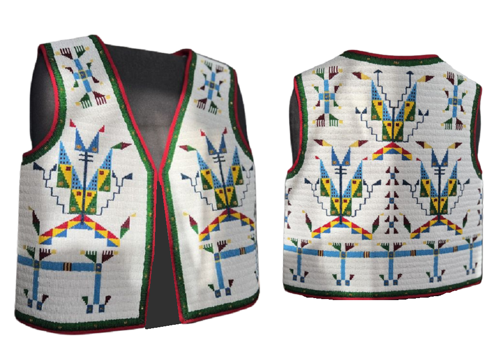 native American beaded vest