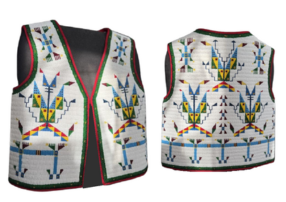 native American beaded vest