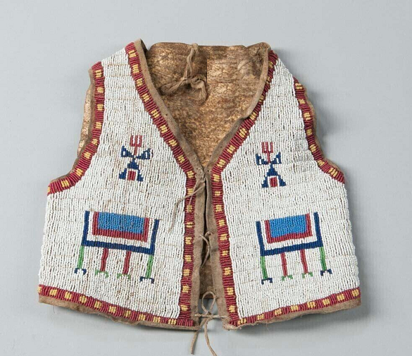 native American beaded vest