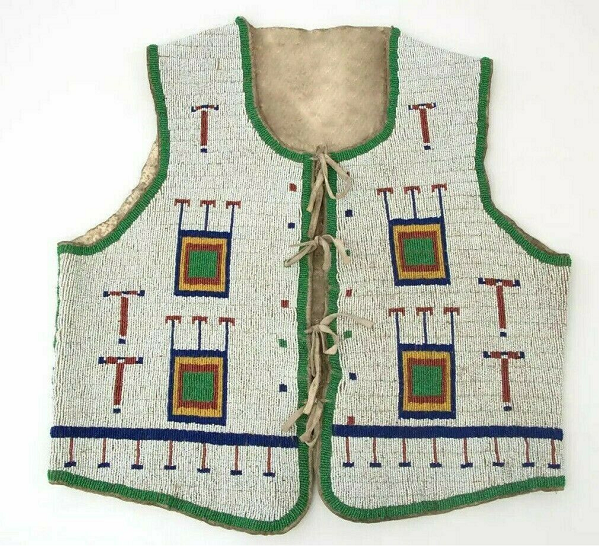 native American beaded vest