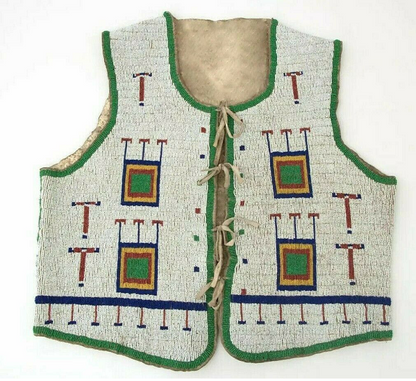 native American beaded vest