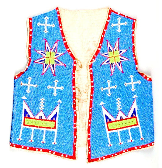 native American beaded vest