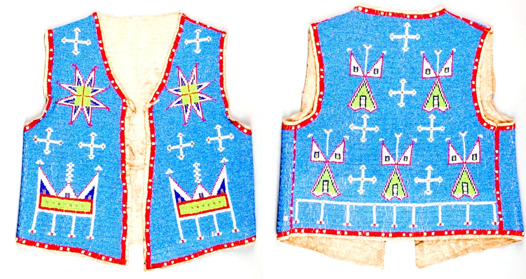 native American beaded vest