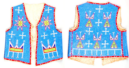 native American beaded vest