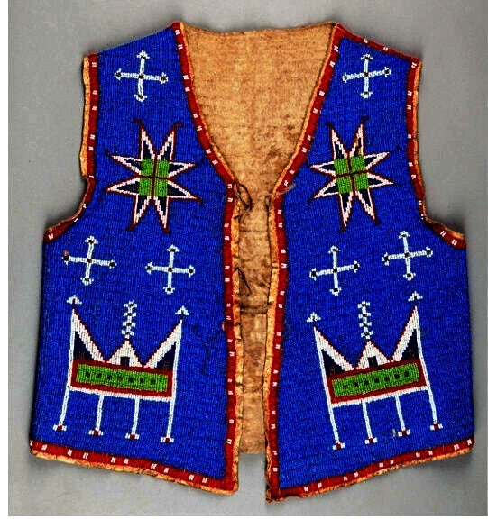 native American beaded vest