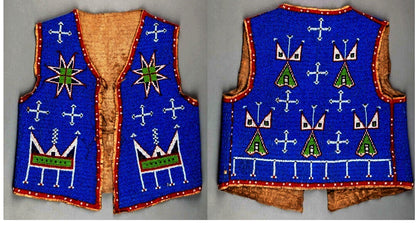 native American beaded vest