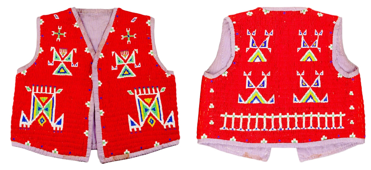 native American beaded vest