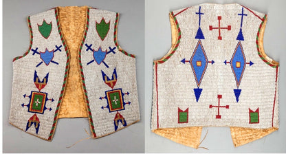 native American beaded vest
