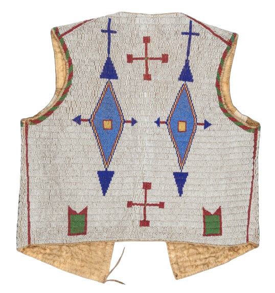 native American beaded vest