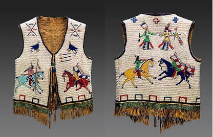 native American beaded vest