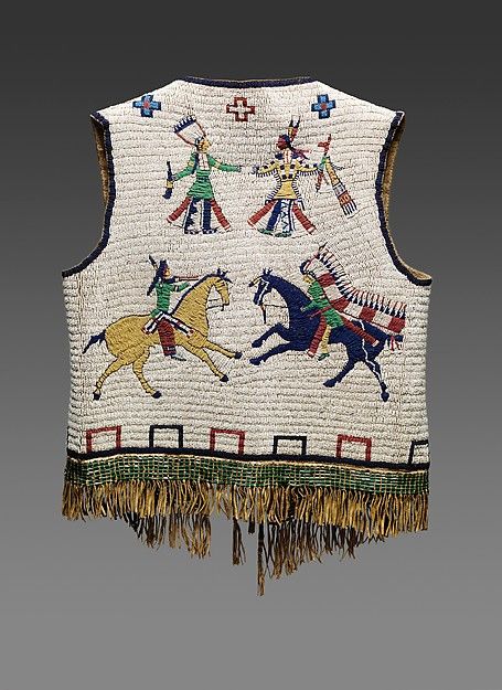 native American beaded vest