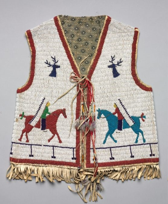 native American beaded vest